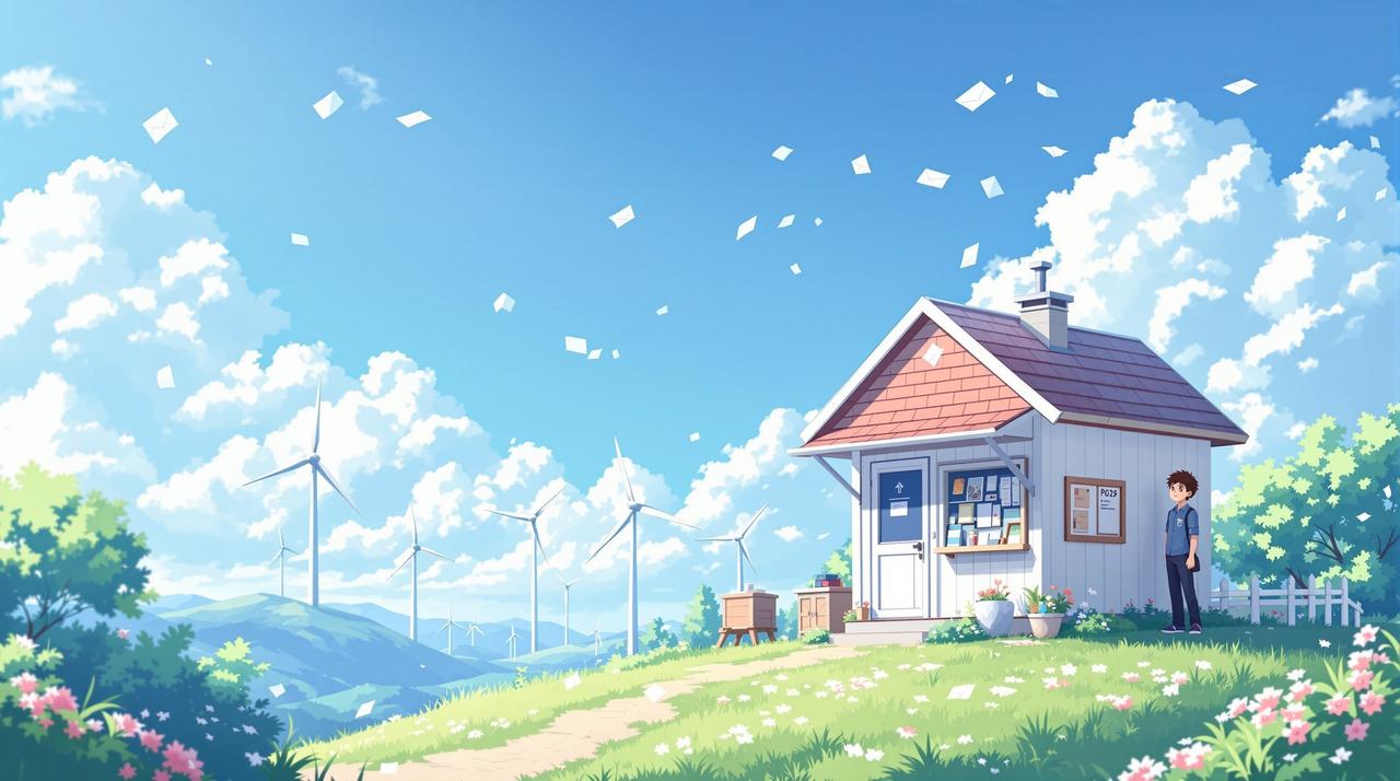 漫剧短剧风之邮便局 漫剧短剧治愈动画作品《风之邮便局》 - 暖心家庭