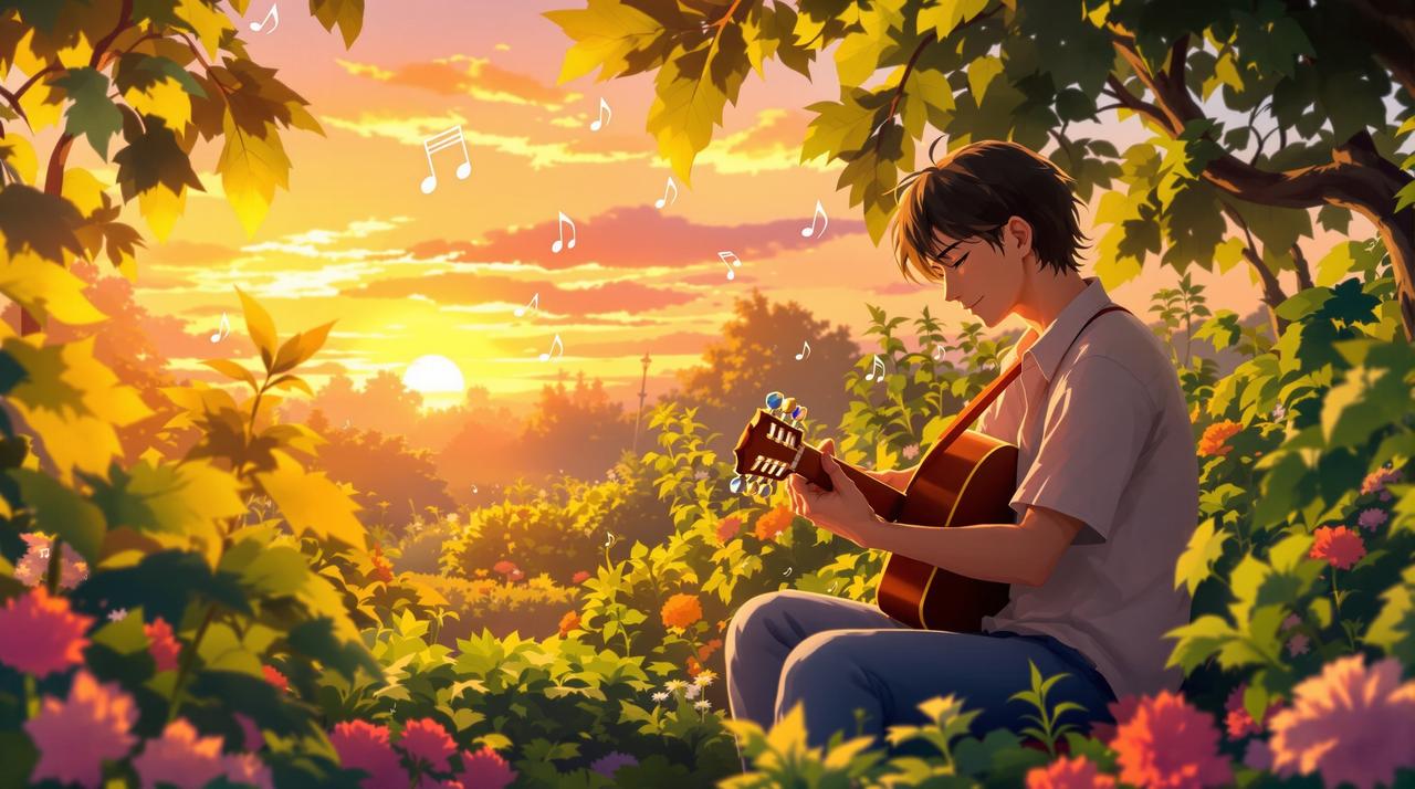 漫剧短剧新闻 - 漫剧短剧《奶奶的菜园》主题曲登顶治愈音乐榜