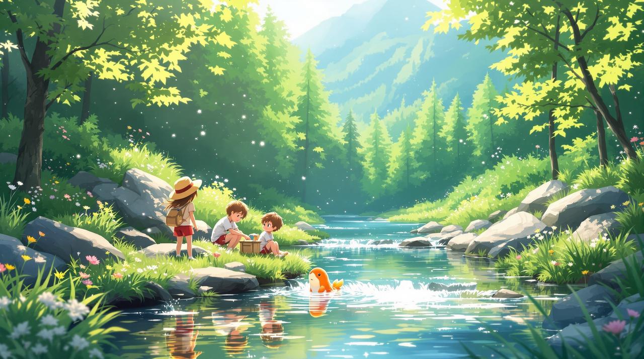 漫剧短剧夏日的河童 漫剧短剧治愈动画作品《夏日的河童》 - 暖心家庭
